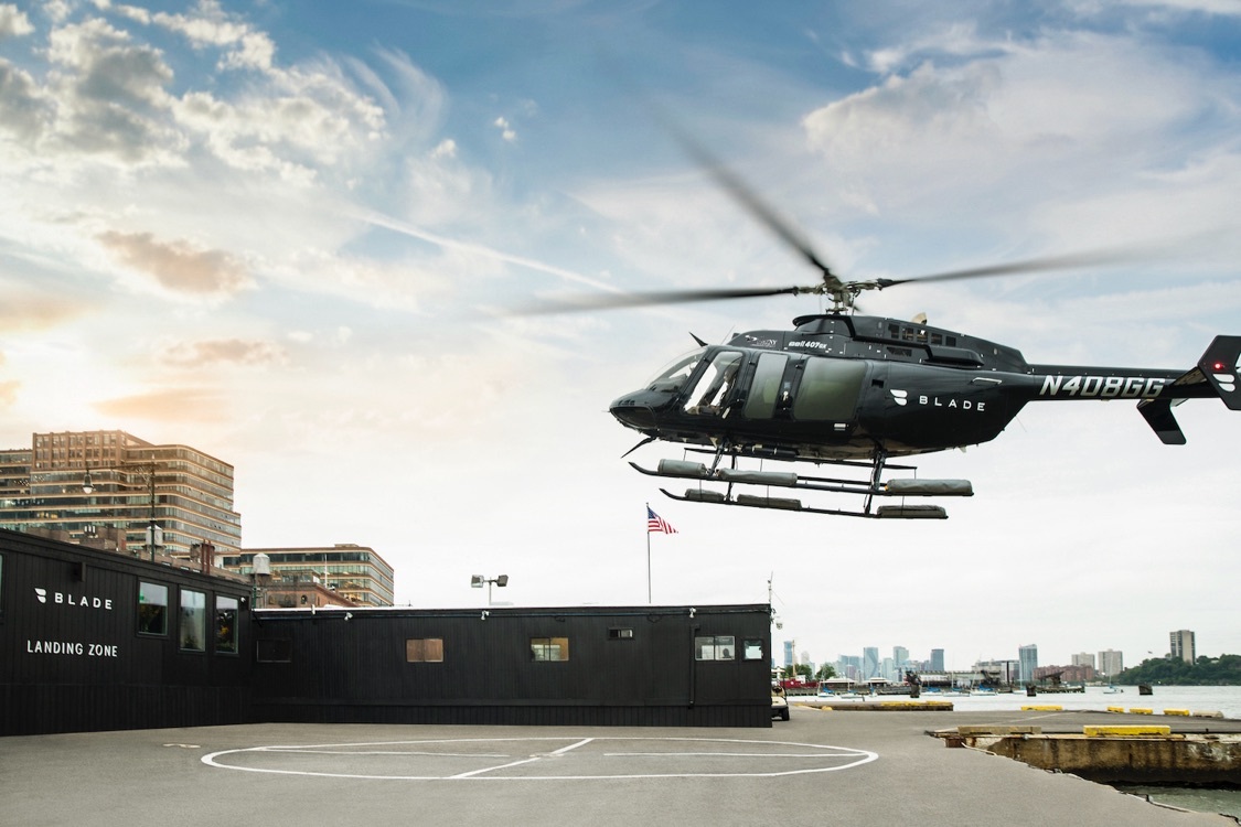 Helicopter landing
